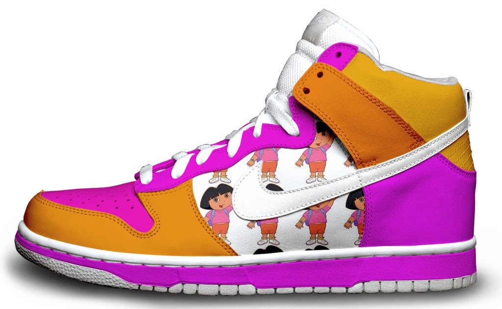 TJohnson's Island School Blog My design of dora sneakers