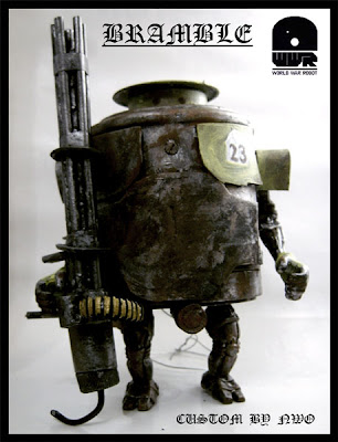 Incredible collection of Ashley wood toys made from trash