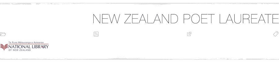 The New Zealand Poet Laureate blog