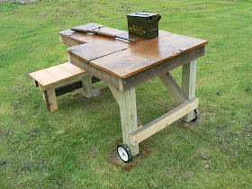 Door From Wood Shooting Bench Plans