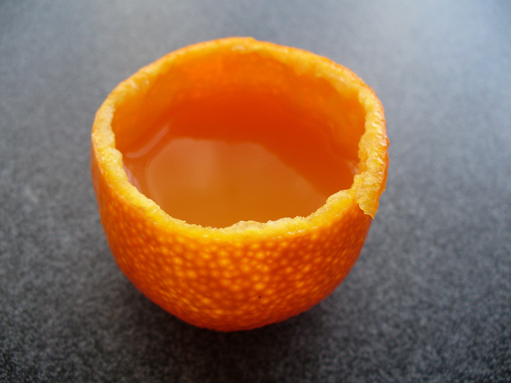 3D orange Juice
