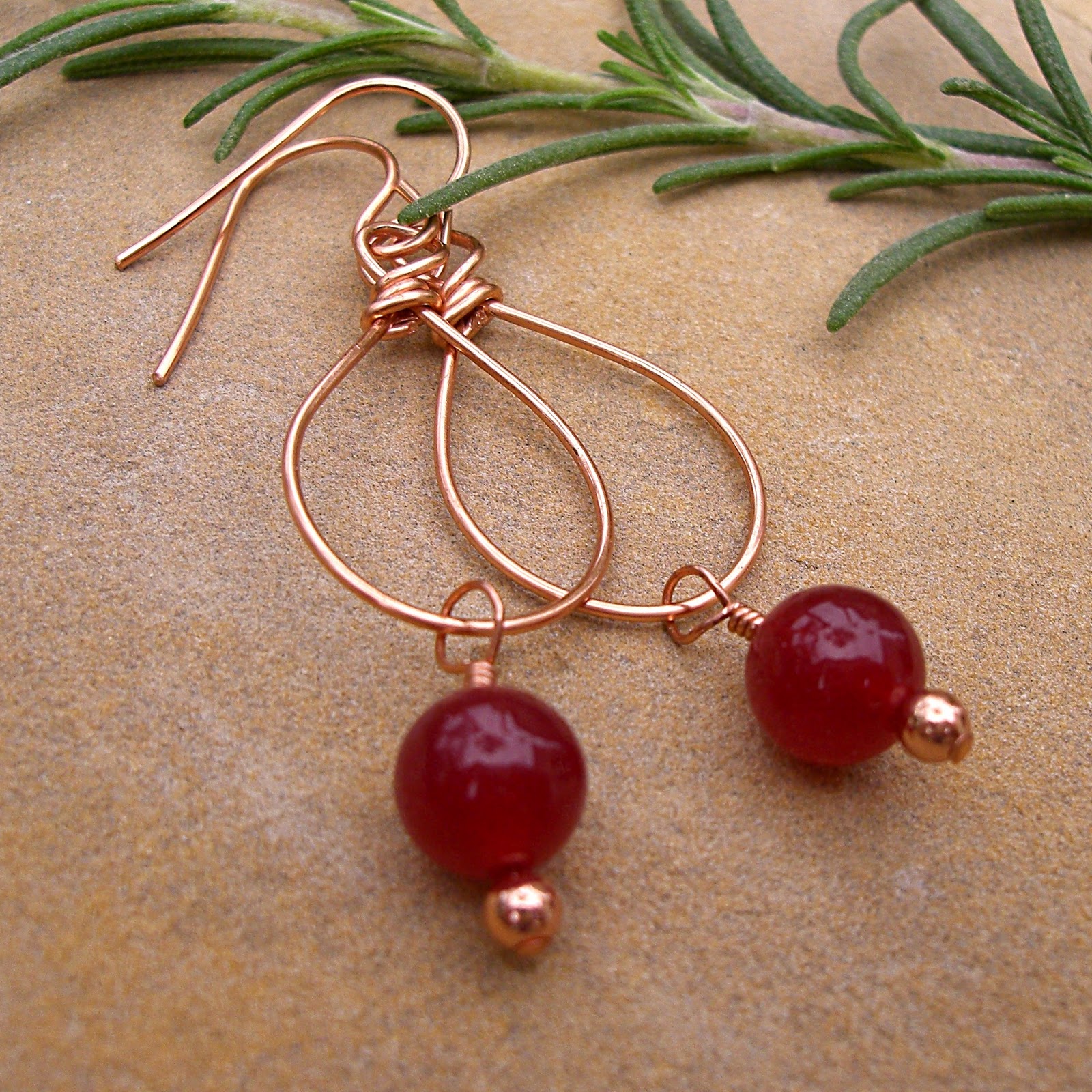 Sue Runyon Designs Copper earrings 10 every day!