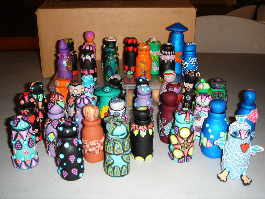 Art from my Heart Clay Day Bottles of Hope