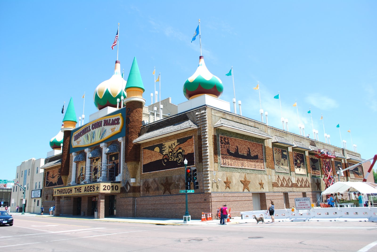 Corn Palace in Mitchell, South Dakota