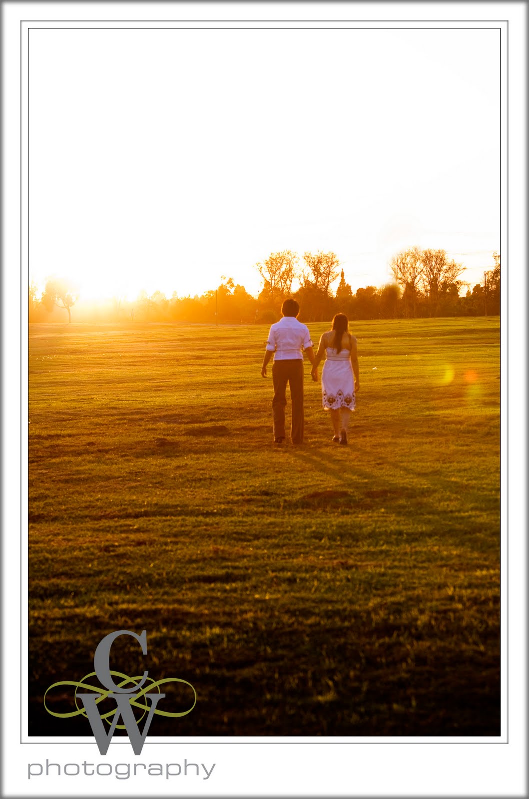 Cw Photography Engagement Portrait El Dorado Park Long Beach