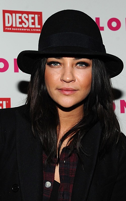 Jessica Szohr was spotted at Leighton Meester's Nylon cover party in New