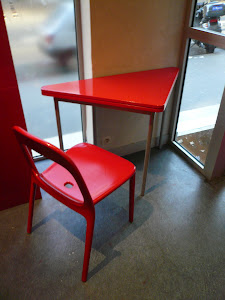 Tables pliante et sa chaise