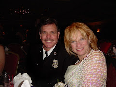 Me with my Handsome Fire Captain Hubby John