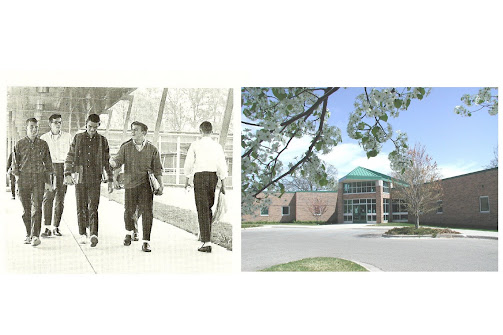 Allegan High School - Then and Now