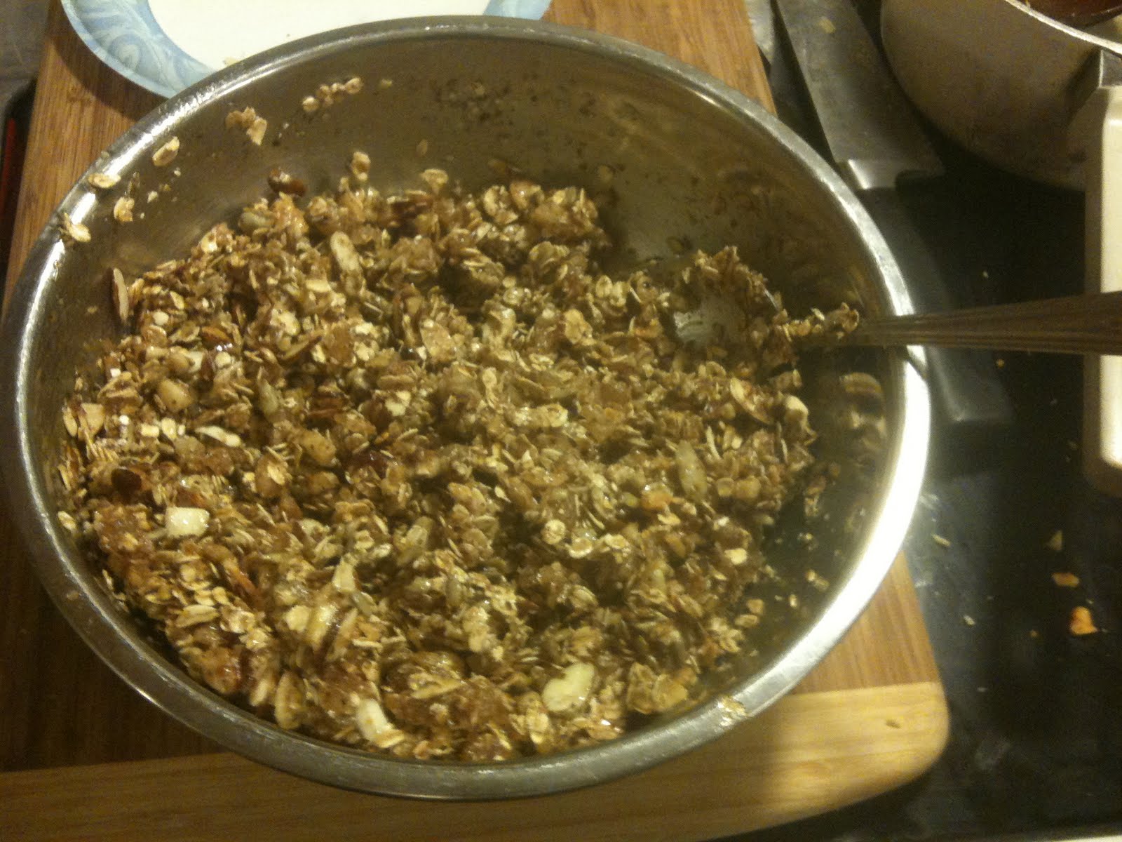 Homemade Granola Bars Alton Brown Good Eats Half TRIing