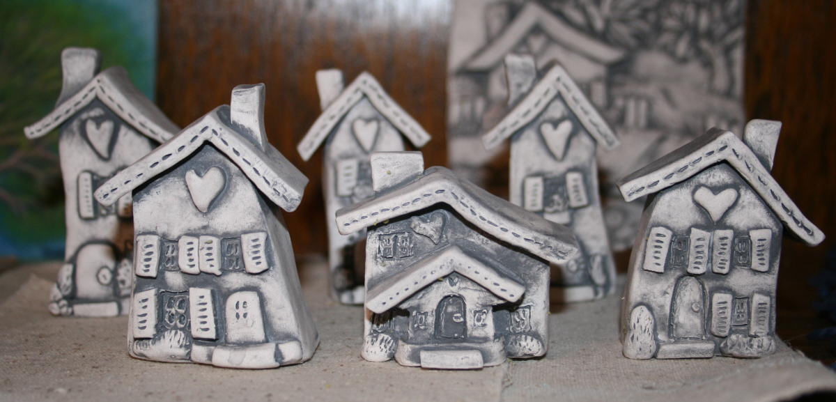 Beth Macre Studio Thanksgiving Activities and Clay Houses