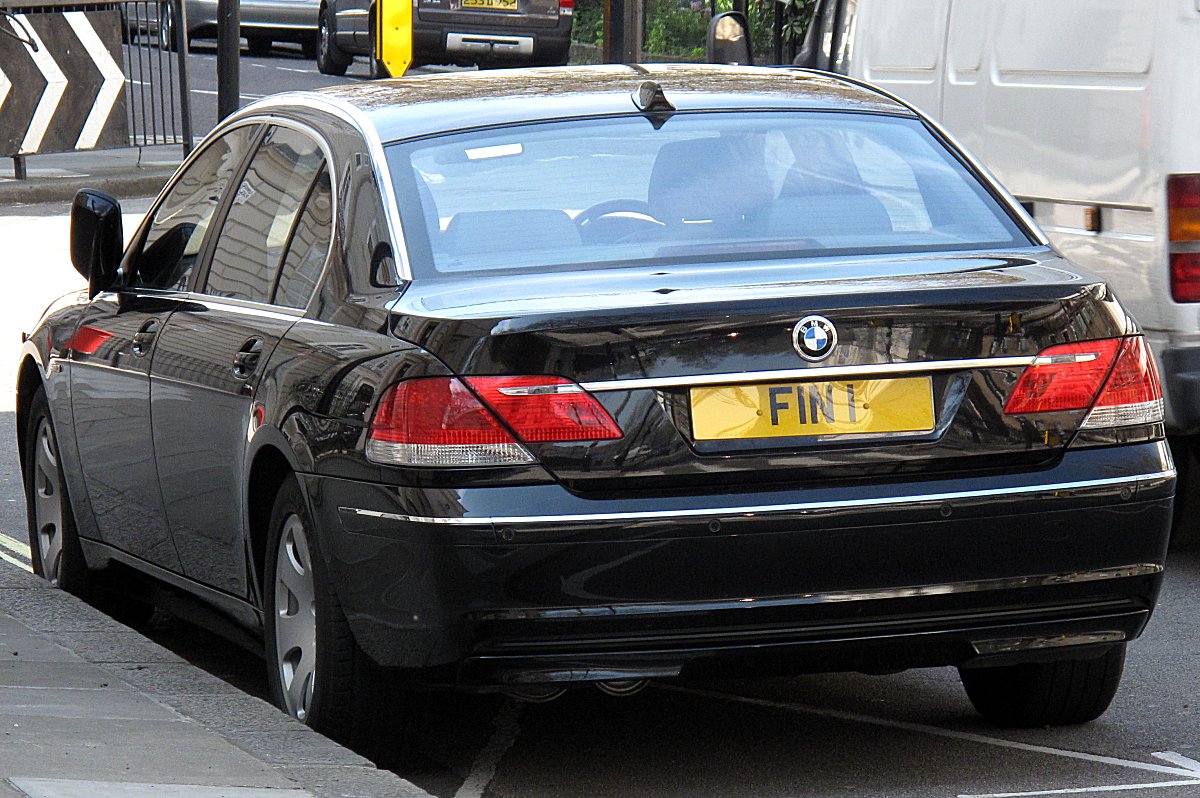 UK Car Registrations London Diplomatic plates
