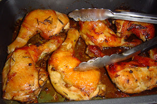 Grilled Chicken with ROsemary, Black pepper