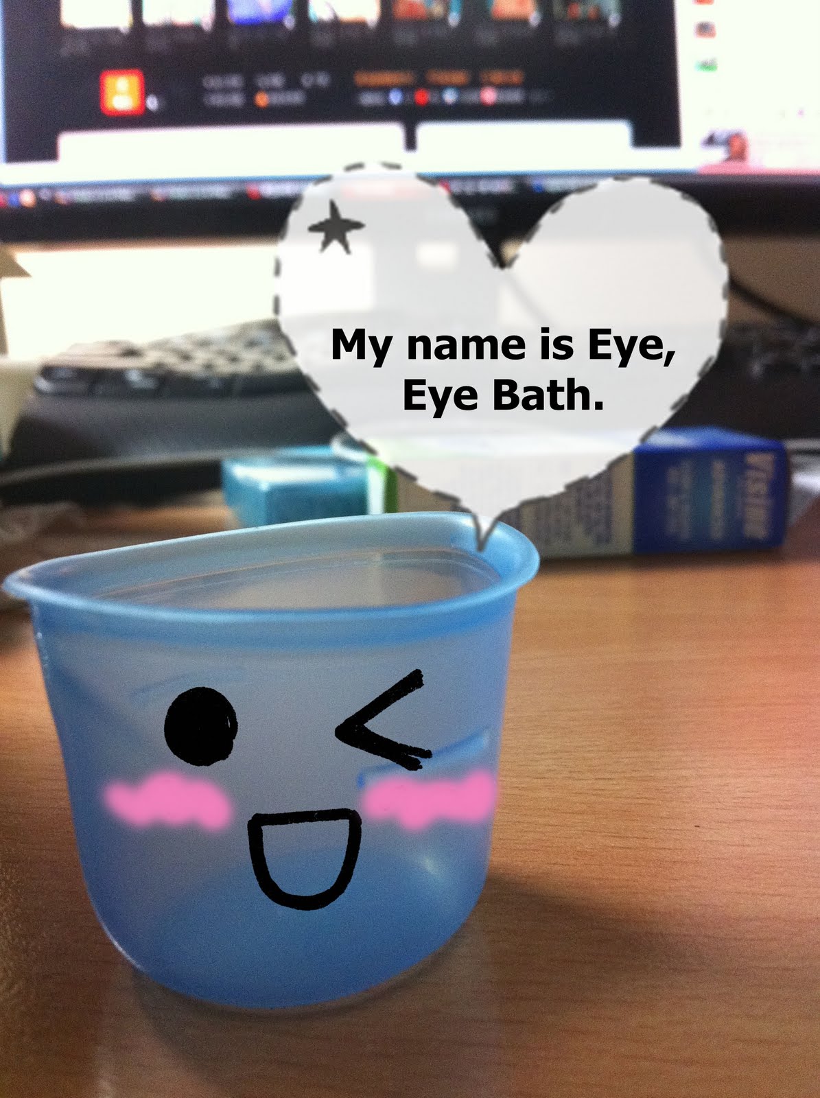 Faith Even On A Rainy Day Optrex Eye Wash