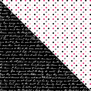 Free Printable 2 Digital Paper 12x12 love in paris
