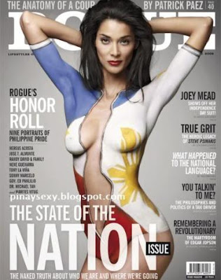 Body Painting Art Design Cover Of Being Rogue Magazine
