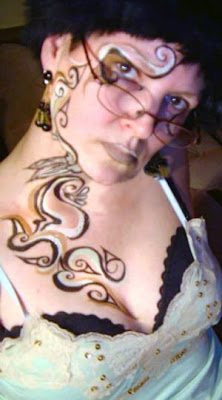 Mature Woman Need Some Art Body Painting