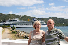 Danielle et jean, au port de Ste Lucie