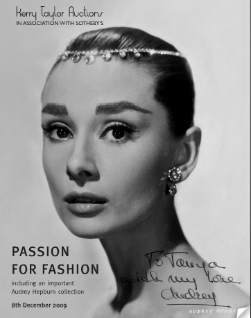 Fashions from the closet of classic style icon Audrey Hepburn 