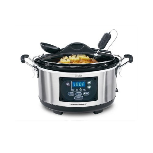 Hamilton Beach 33967 Set 'n Forget 6-Quart Programmable Slow Cooker
