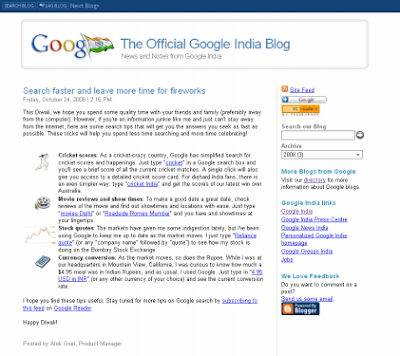 Google India Blog