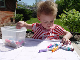 lainey loves to color outside