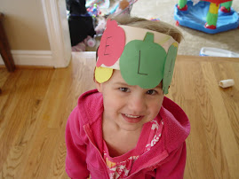 her apple crown we made