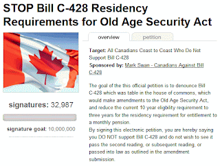 The Survival Journals Stop Ruby Dhalla S Bill C 428 Canada Old Age Pension Changes