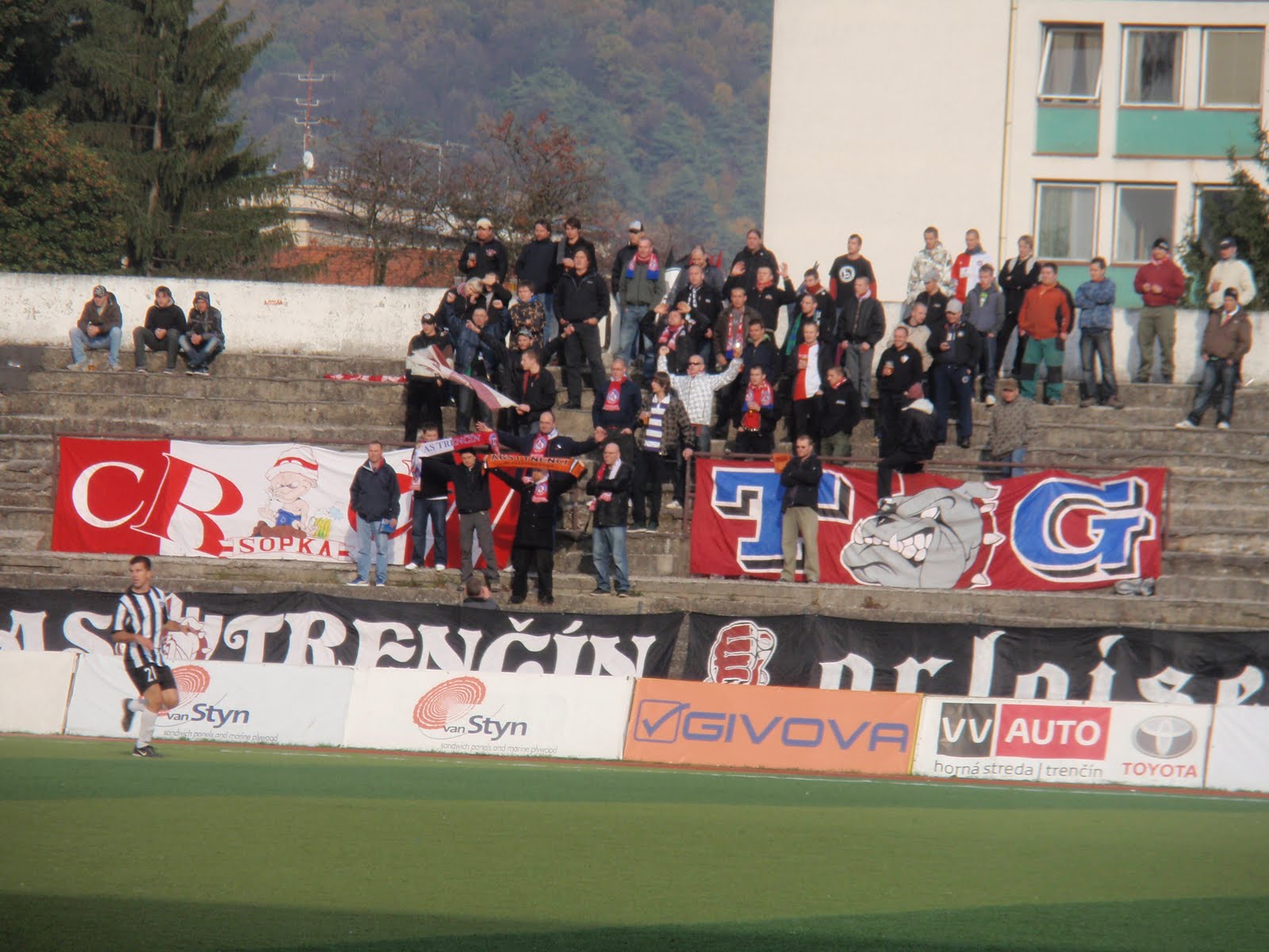 Pat's Football Travels Blog 23/10/10 AS Trencin 2 1 FC Petrzalka