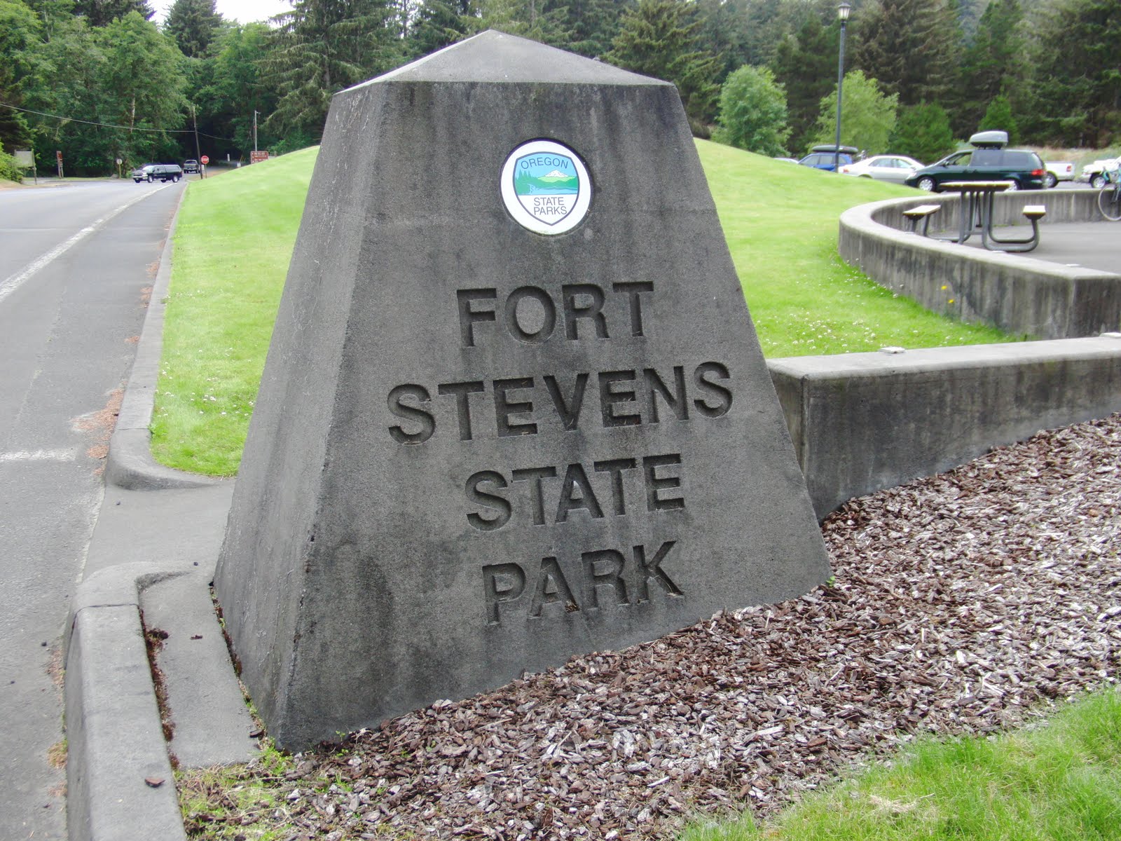 RV along the Oregon Coast Fort Stevens State Park, Astoria, OR
