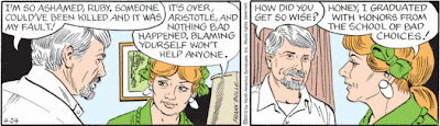 Unfortunately, no one was killed during the making of this strip.