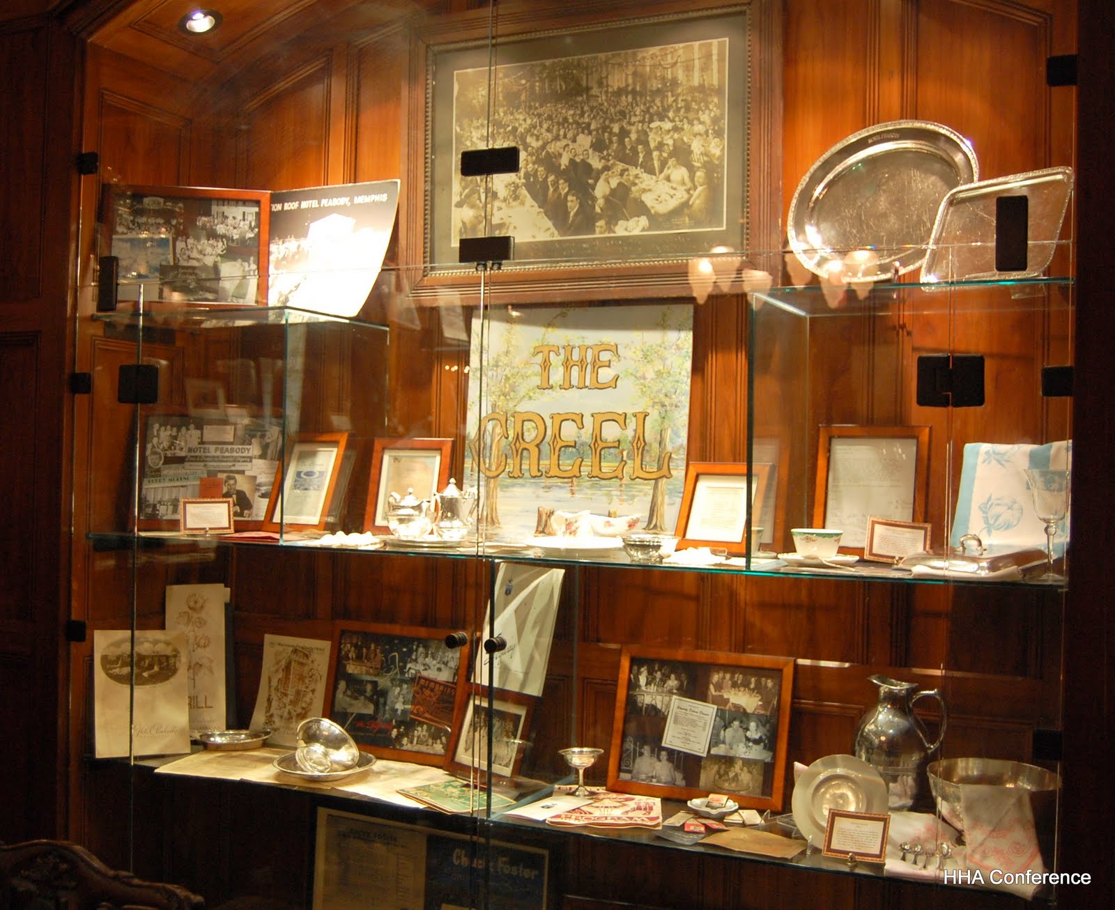 Historic Hotels Annual Conference The Memorabilia Room at the Peabody