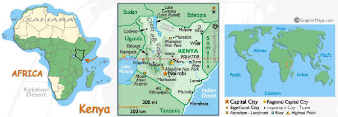 Where is Nairobi, Kenya?