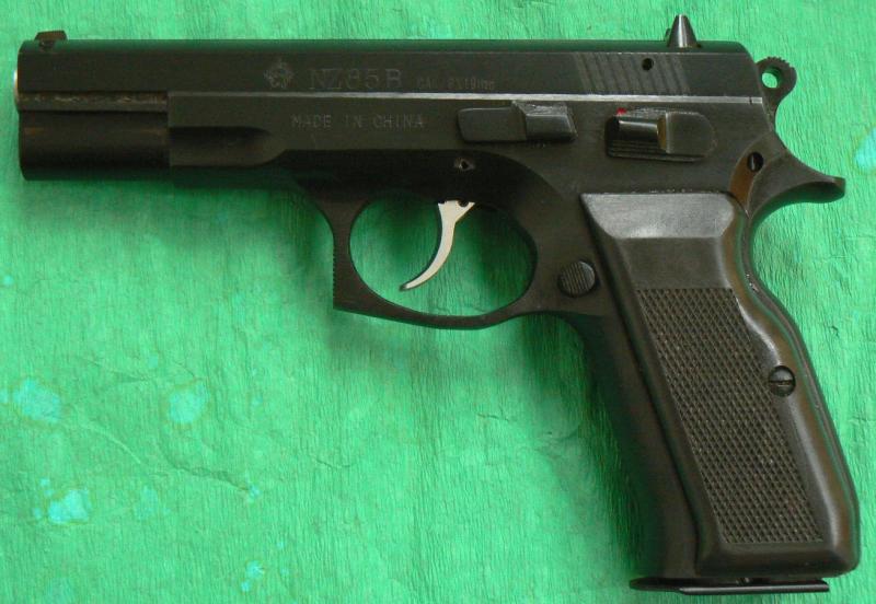 Norinco+9X19mm Sfera Gun Club: Norinco NZ-85B 9x19mm ΠΙΣΤΟΛΙ