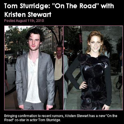 Sturridge Kristen Stewart on Ontheroadmoviefans Tom Sturridge On The Road With Kristen Stewart
