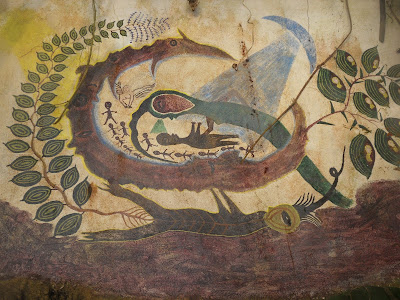 Native painting; Birth of Spirits