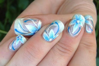 Flowers Nail art