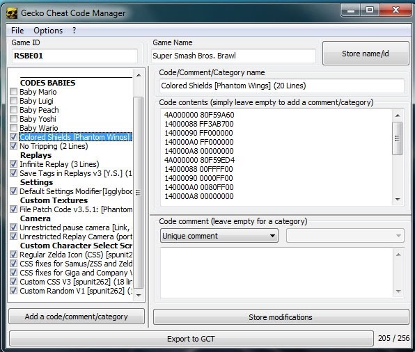 gecko os cheat code manager