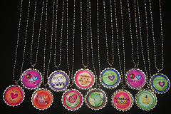 Bottlecap Necklaces