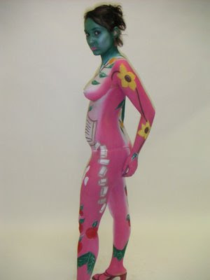 3d Body Painting for Girls