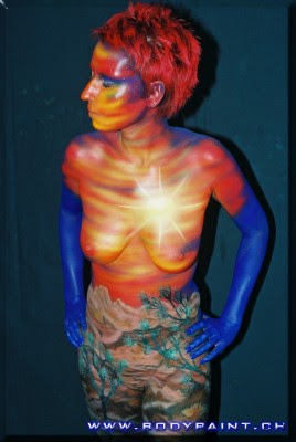 New  Body Painting