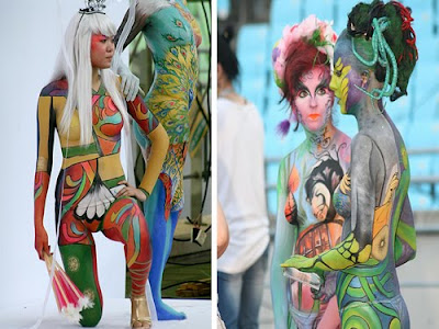 Classic Seeboden Body Painting Festival 2010