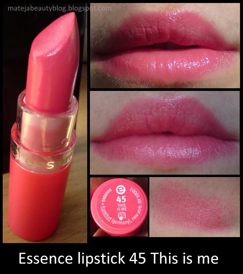 Essence Lipsticks in 44 This Is Me And 45 Almost Famous Mateja's