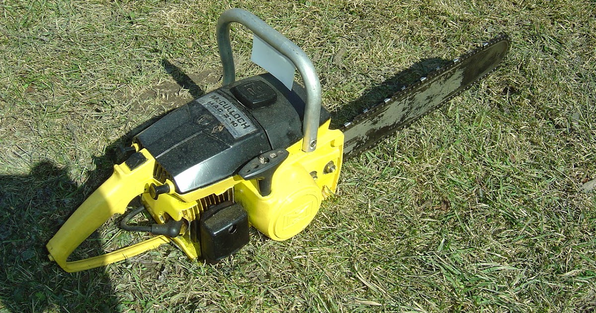 VINTAGE CHAINSAW COLLECTION MCCULLOCH 210