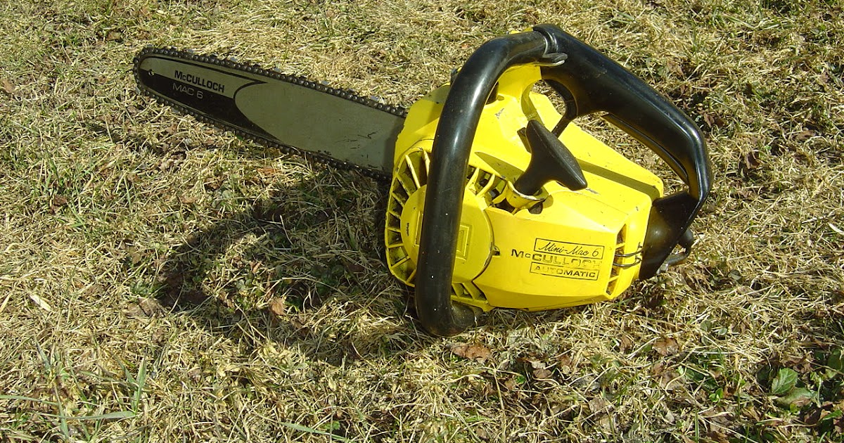 VINTAGE CHAINSAW COLLECTION MCCULLOCH MINI MAC 6(SMALLEST SAW IN THE