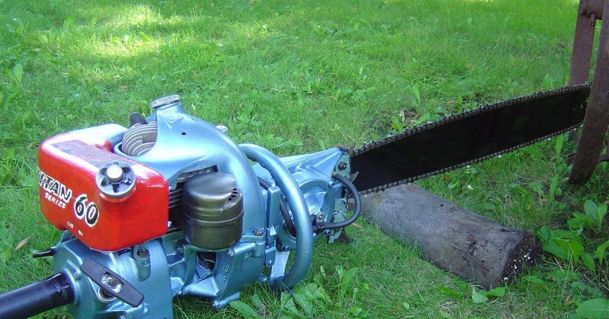 VINTAGE CHAINSAW COLLECTION TITAN 60.