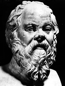 How did socrates die picture