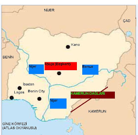 Lise Cografya Dersi Etkinliklerinin Cevaplari Etkinlik Calismasi Sayfa 159 Nijerya Haritasi Sehirleri Daglari Komsulari Baskenti Lise Cografya 12 Sinif Kitabi Lise 4 Sinif
