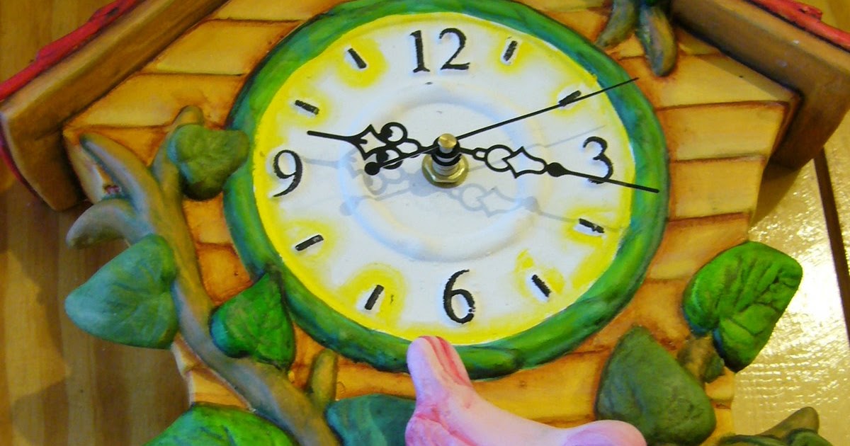 Manualidades Lali: Reloj de pared