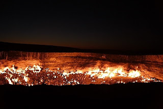 lubang api raksasa di uzbekistan